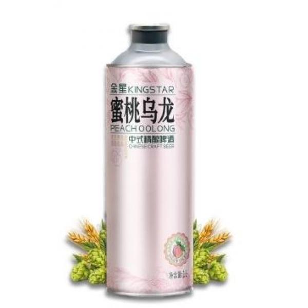金星 蜜桃乌龙中式精酿啤酒 1L