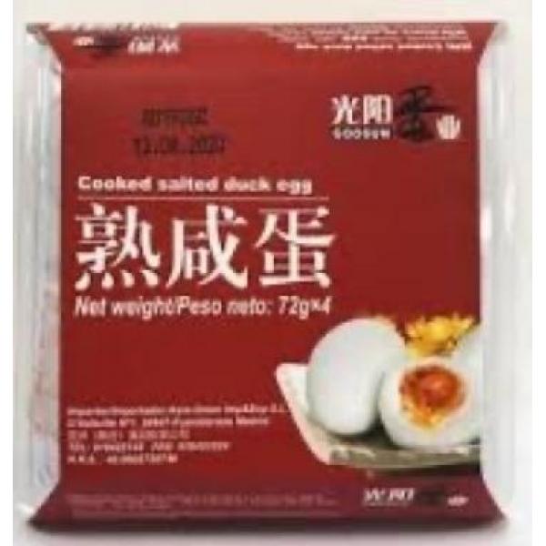 光阳蛋业 熟咸蛋 72G*4