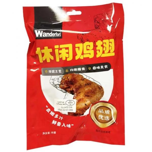 万家卤鸡翅85G