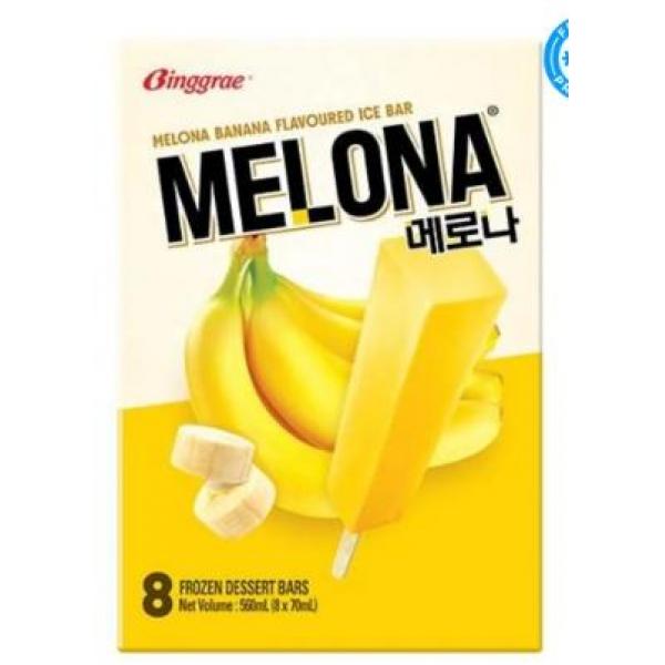 MELONA香蕉冰棒/8支