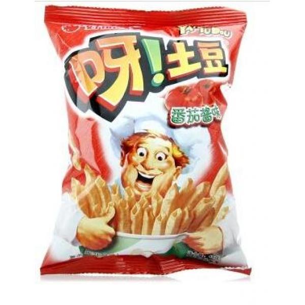 好丽友 呀土豆-番茄酱味 40G